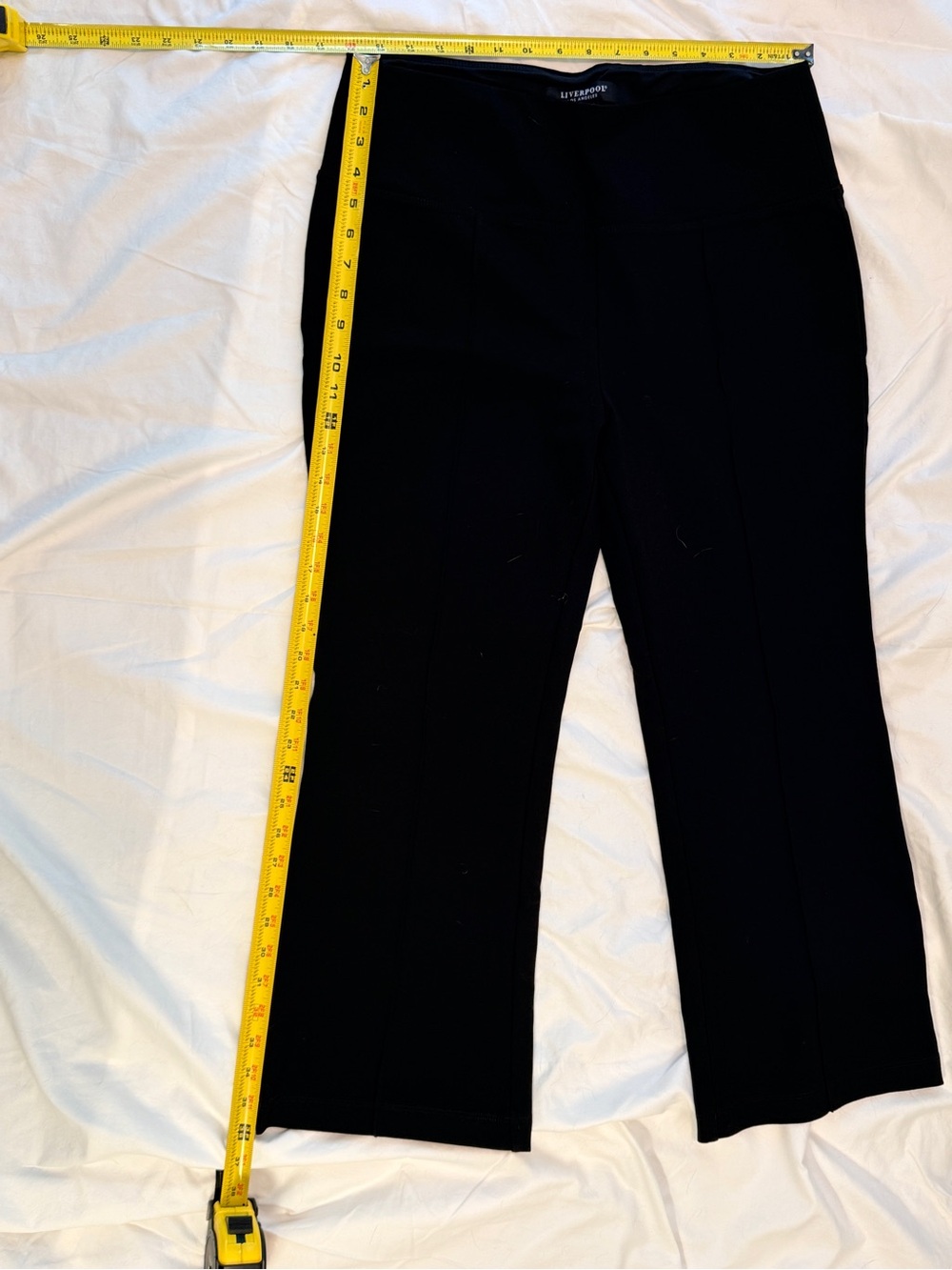 LIVEROOL XL Black Dress Pants HEMMED SHORTER